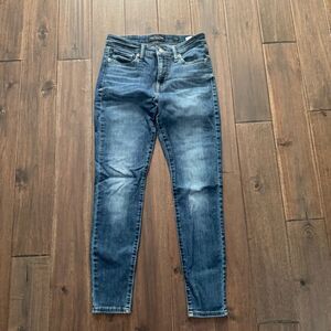 Special A Jeans Dark Wash Distressed Ankle Skinny Jr. S